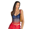 Street Vintage Woman Lace Y2k Top Sexy See-Through Vest Sling Crop Tops Sleeveless Club Summer Mesh Tank Top Female