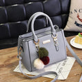 women hairball ornaments totes solid sequined handbag hotsale party purse ladies messenger crossbody shoulder bags