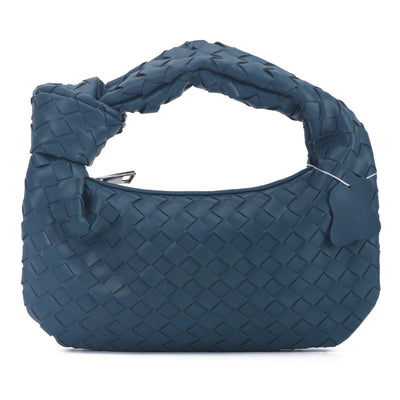 Woven Bag Fashion Cowhorn Knotted Handbag Armpit Bag Handbag