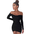 After Work Backless Bodycon Dress